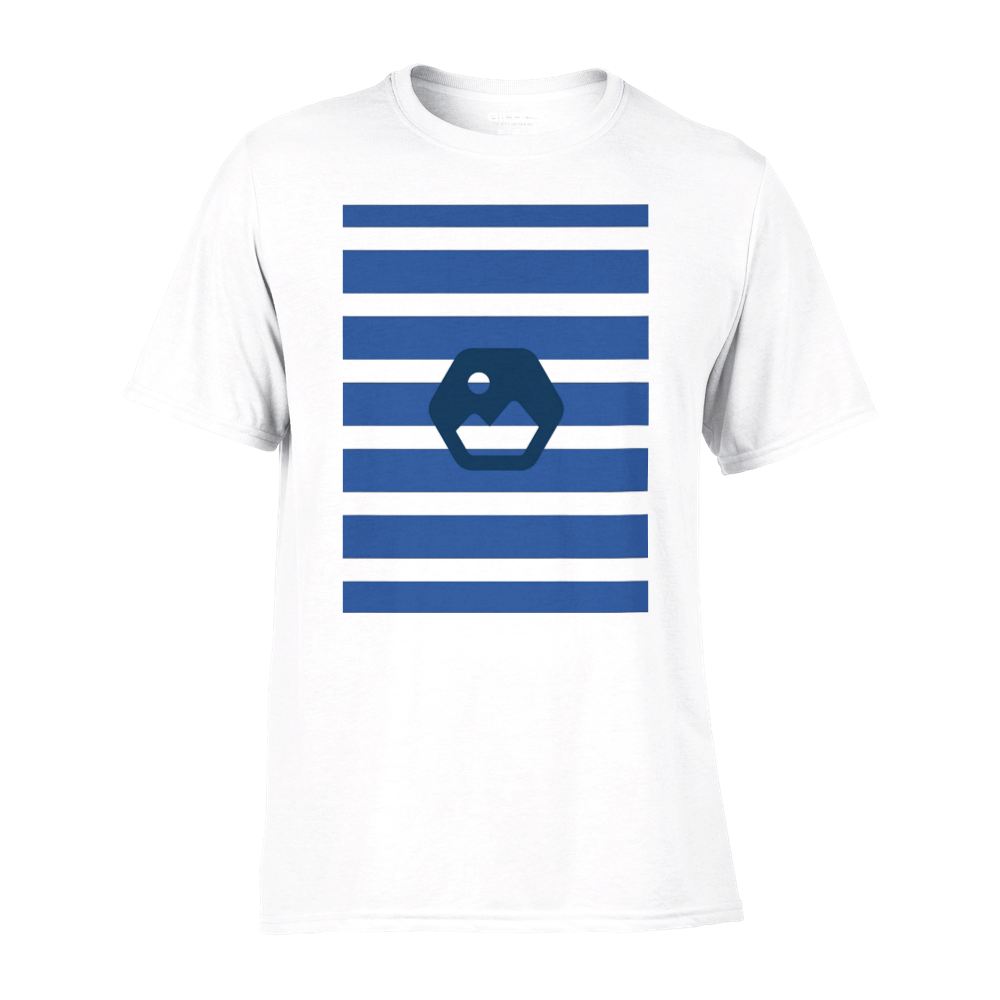 White and Brandable - Performance Unisex Crewneck T-shirt
