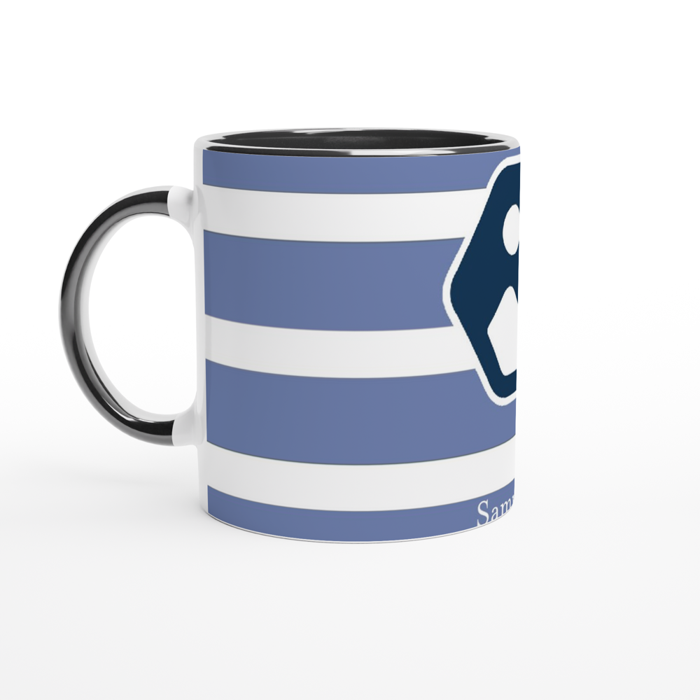 Brand a 11oz Ceramic Mug with Color Inside