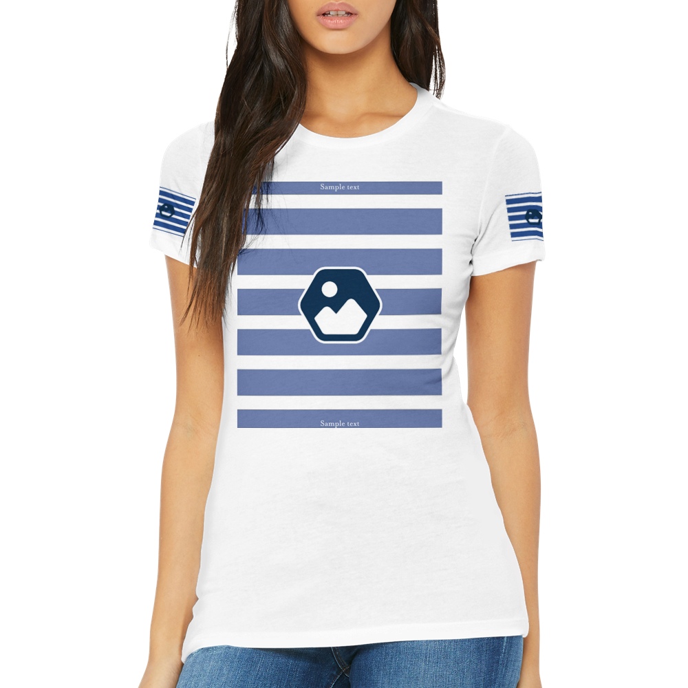 Fully Brandable - Premium Womens Crewneck T-shirt