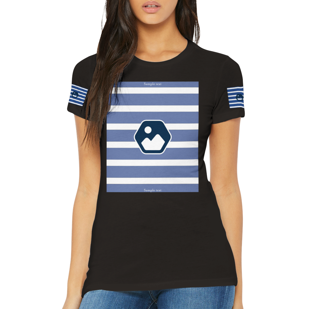 Fully Brandable - Premium Womens Crewneck T-shirt