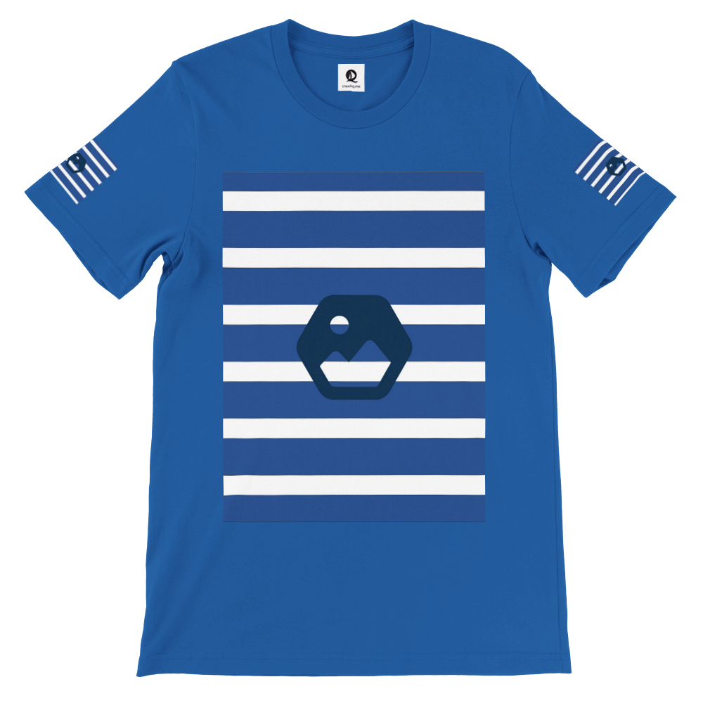 Coloured Fully Brandable - Premium Unisex Crewneck T-shirt