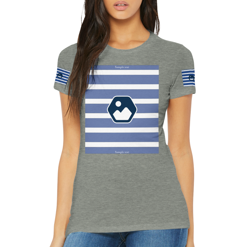 Fully Brandable - Premium Womens Crewneck T-shirt