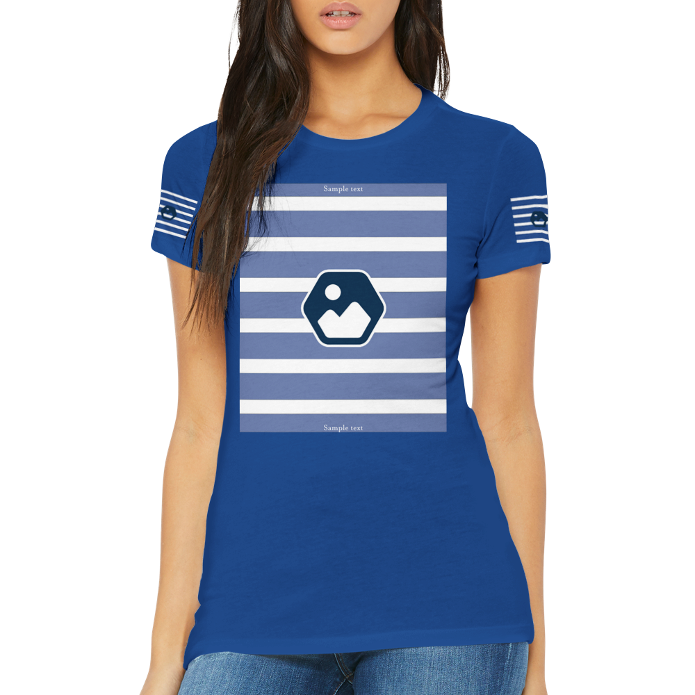 Fully Brandable - Premium Womens Crewneck T-shirt
