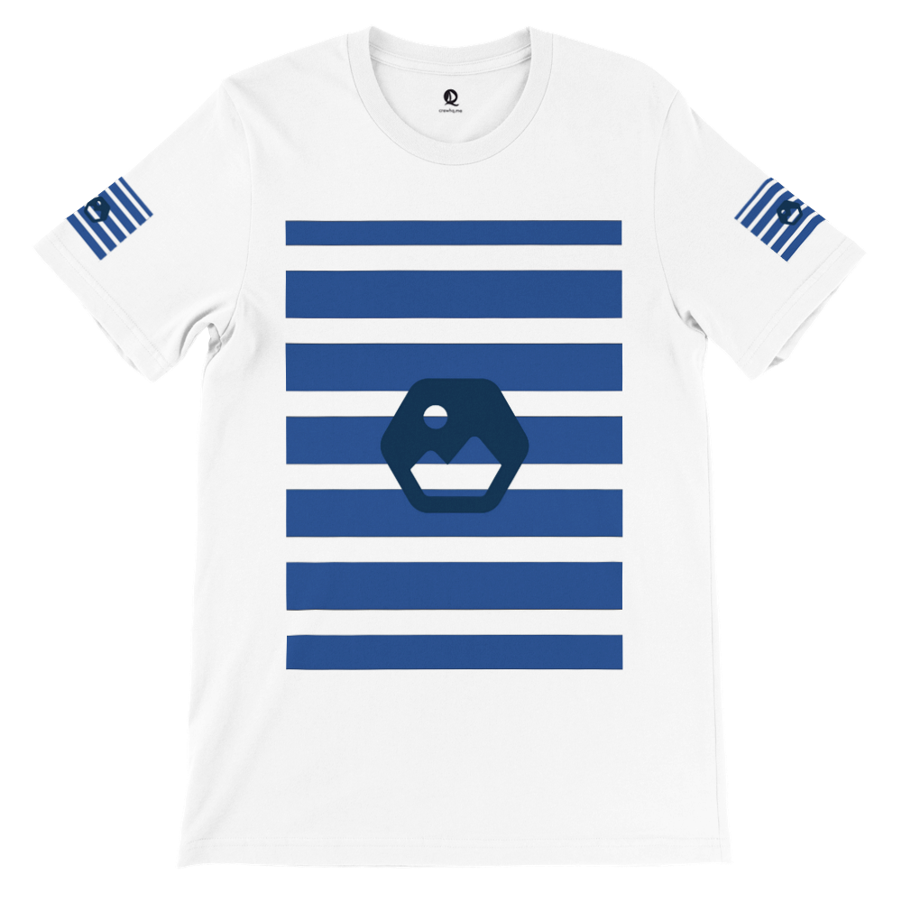 Coloured Fully Brandable - Premium Unisex Crewneck T-shirt