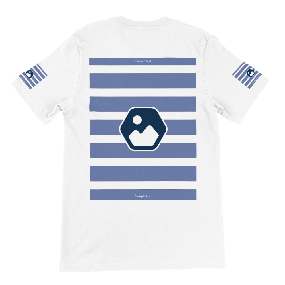 White Fully Brandable - Premium Unisex Crewneck T-shirt