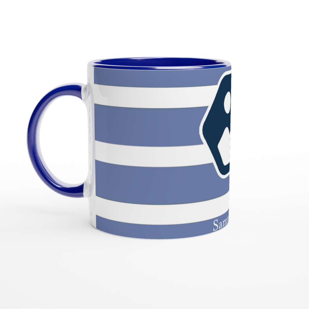 Brand a 11oz Ceramic Mug with Color Inside
