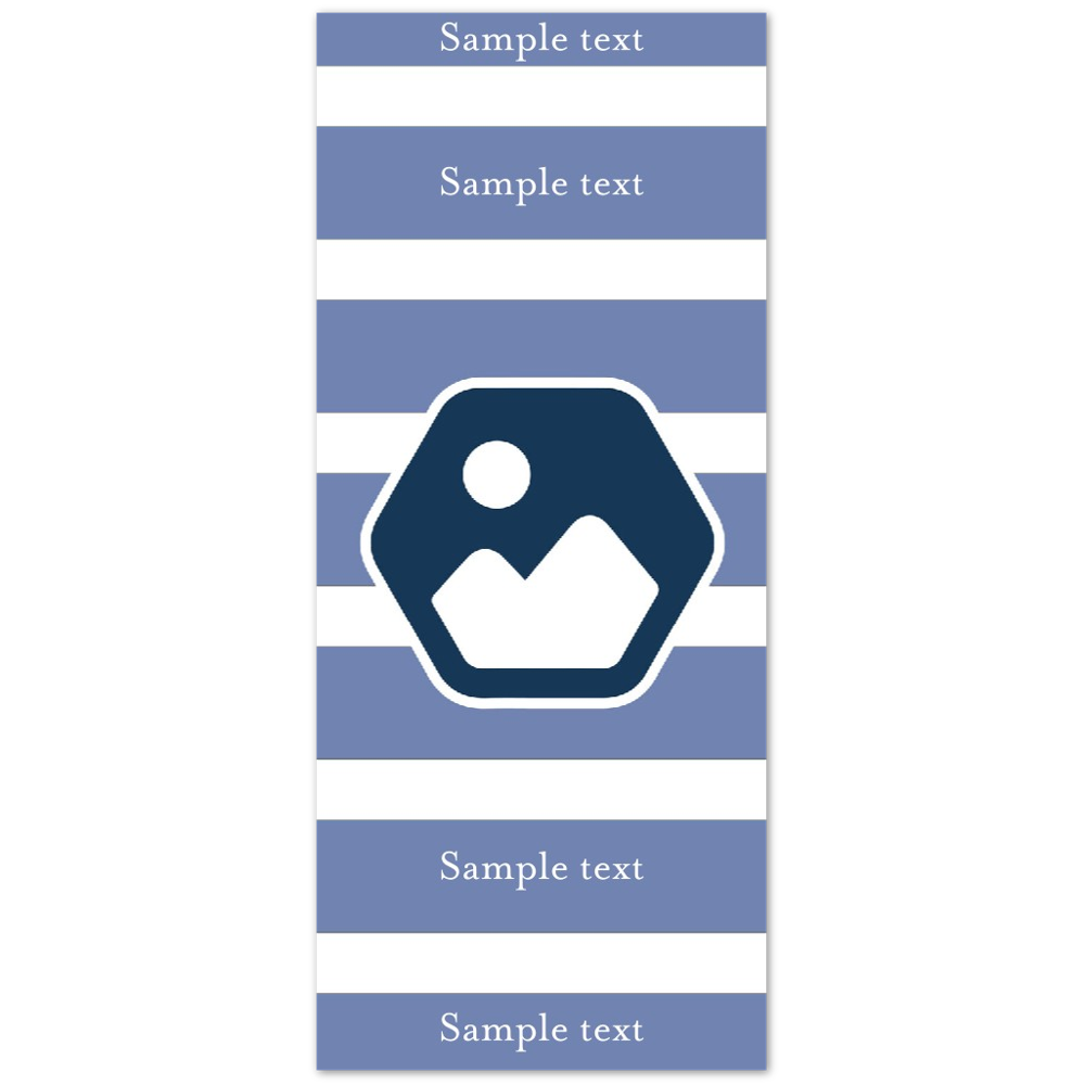 Polyester roll up banner with stand