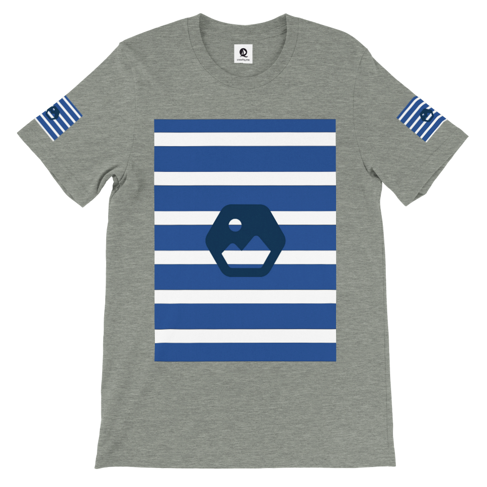 Coloured Fully Brandable - Premium Unisex Crewneck T-shirt