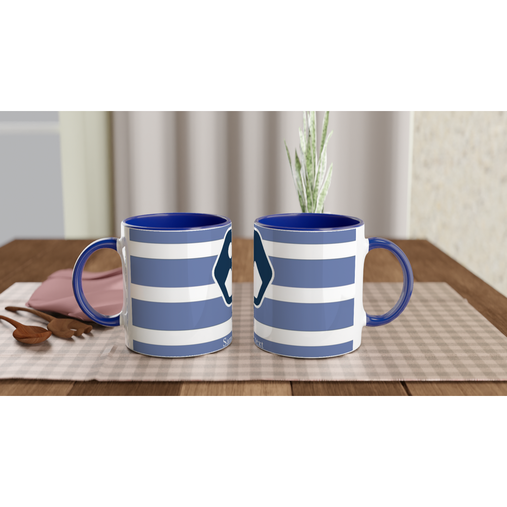 Brand a 11oz Ceramic Mug with Color Inside