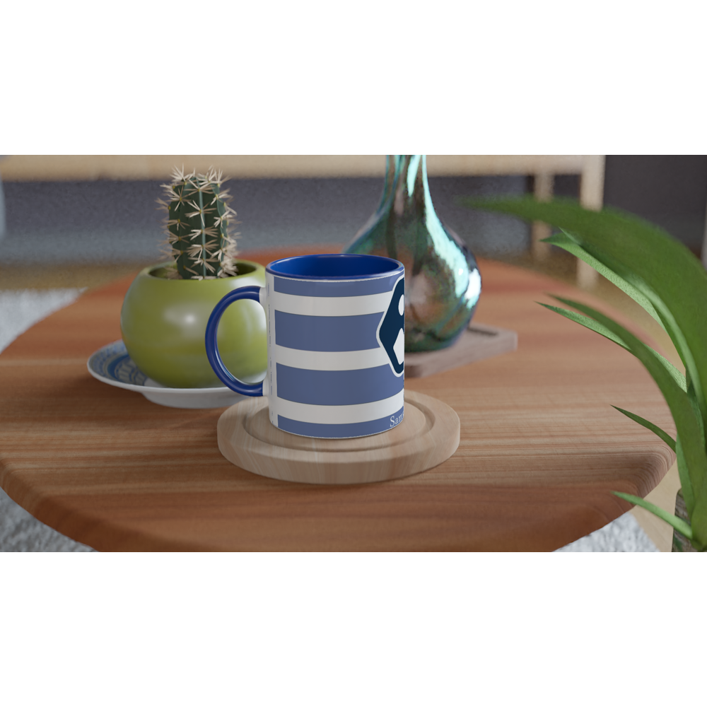 Brand a 11oz Ceramic Mug with Color Inside