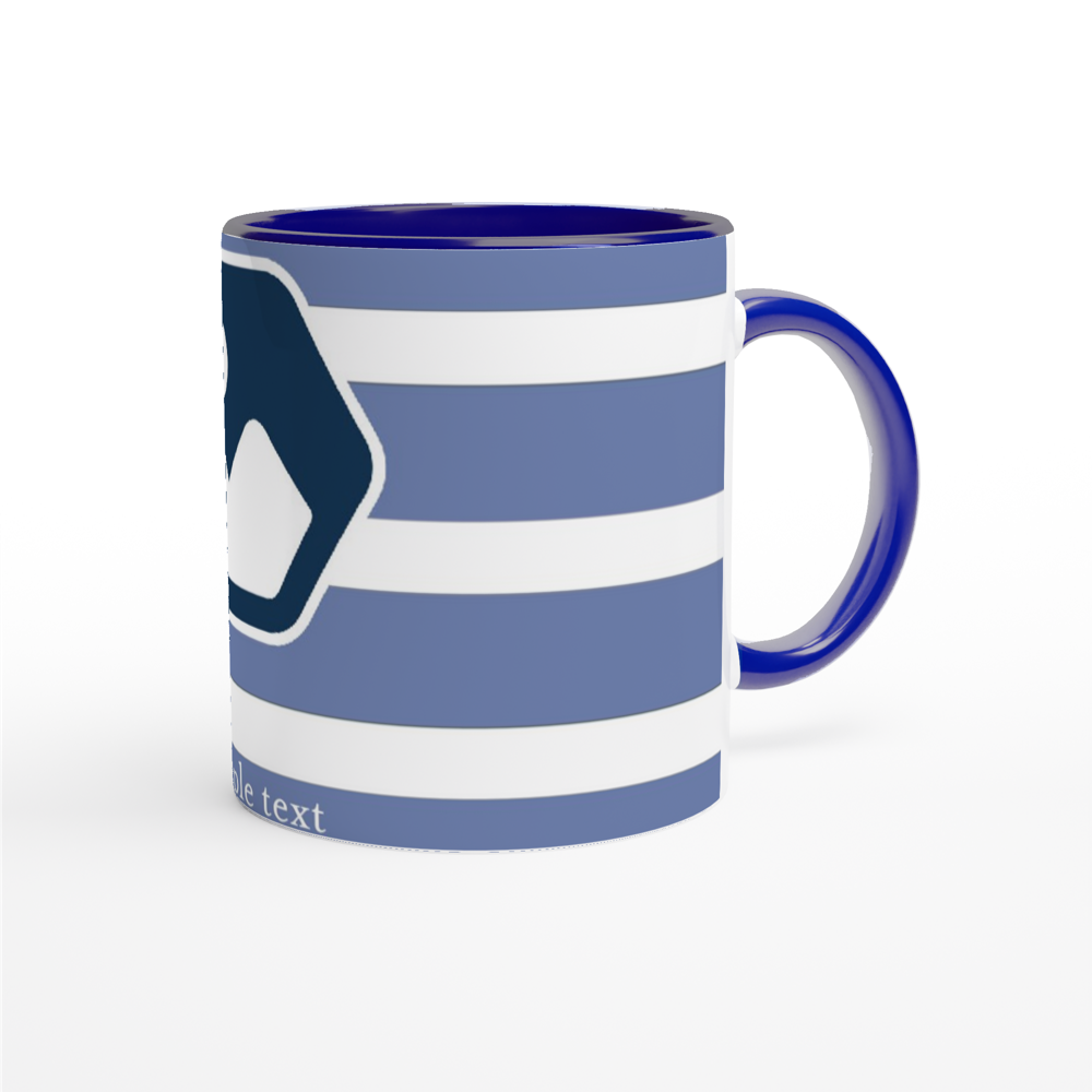 Brand a 11oz Ceramic Mug with Color Inside