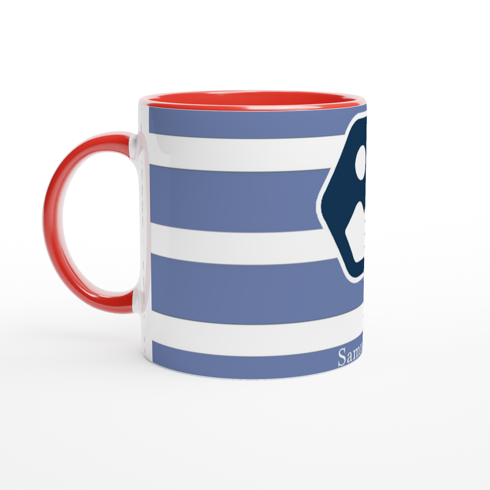 Brand a 11oz Ceramic Mug with Color Inside