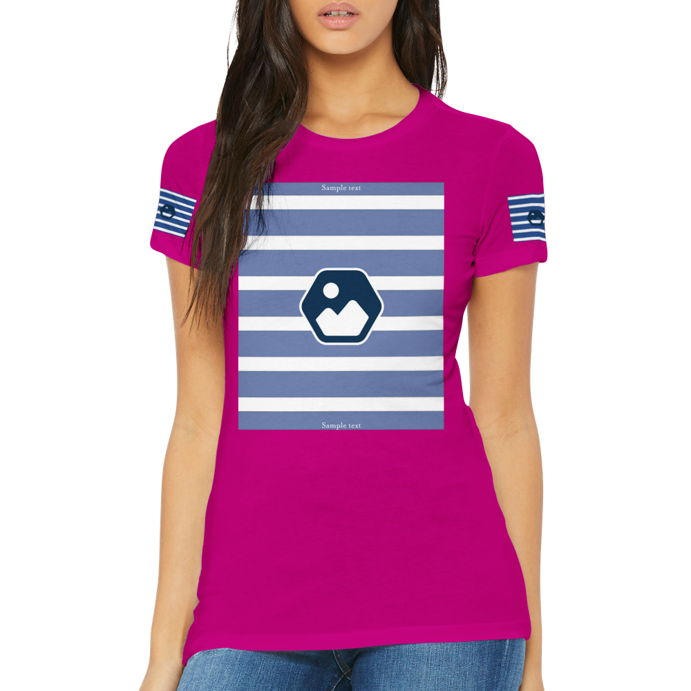 Fully Brandable - Premium Womens Crewneck T-shirt