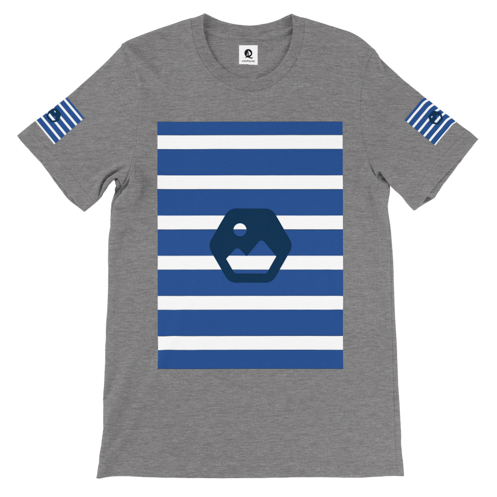 Coloured Fully Brandable - Premium Unisex Crewneck T-shirt