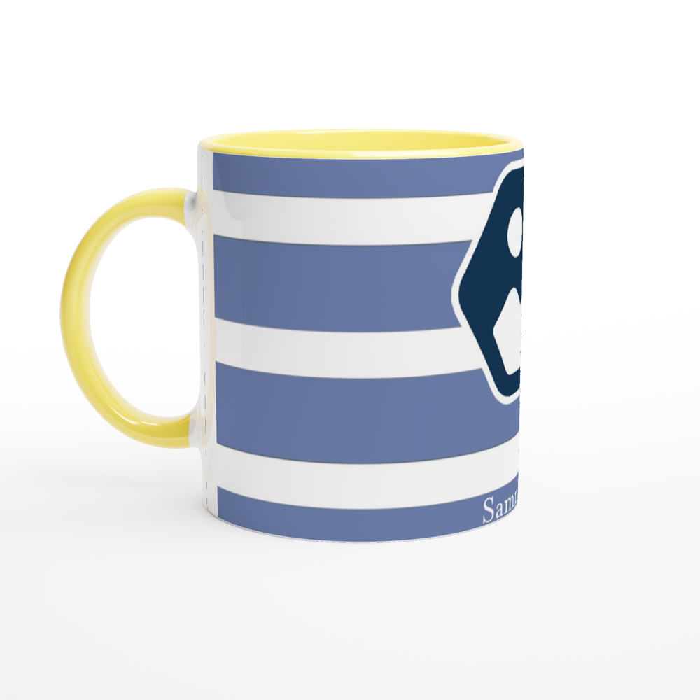 Brand a 11oz Ceramic Mug with Color Inside