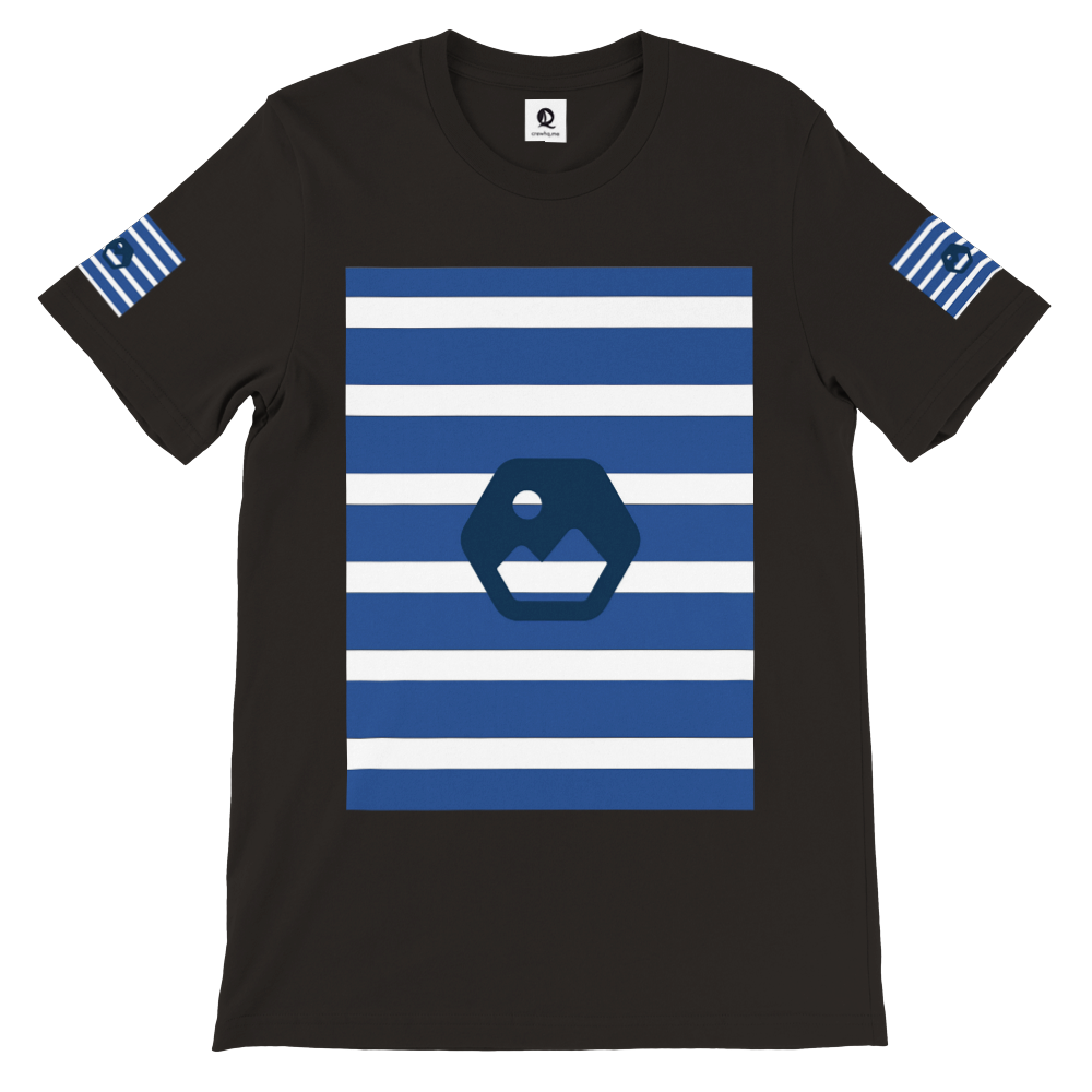 Coloured Fully Brandable - Premium Unisex Crewneck T-shirt