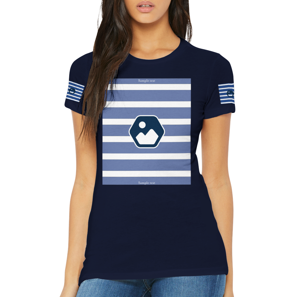 Fully Brandable - Premium Womens Crewneck T-shirt