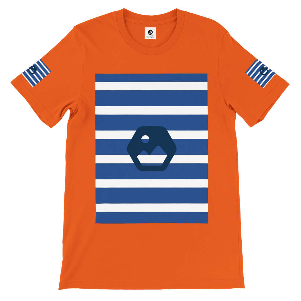 Coloured Fully Brandable - Premium Unisex Crewneck T-shirt