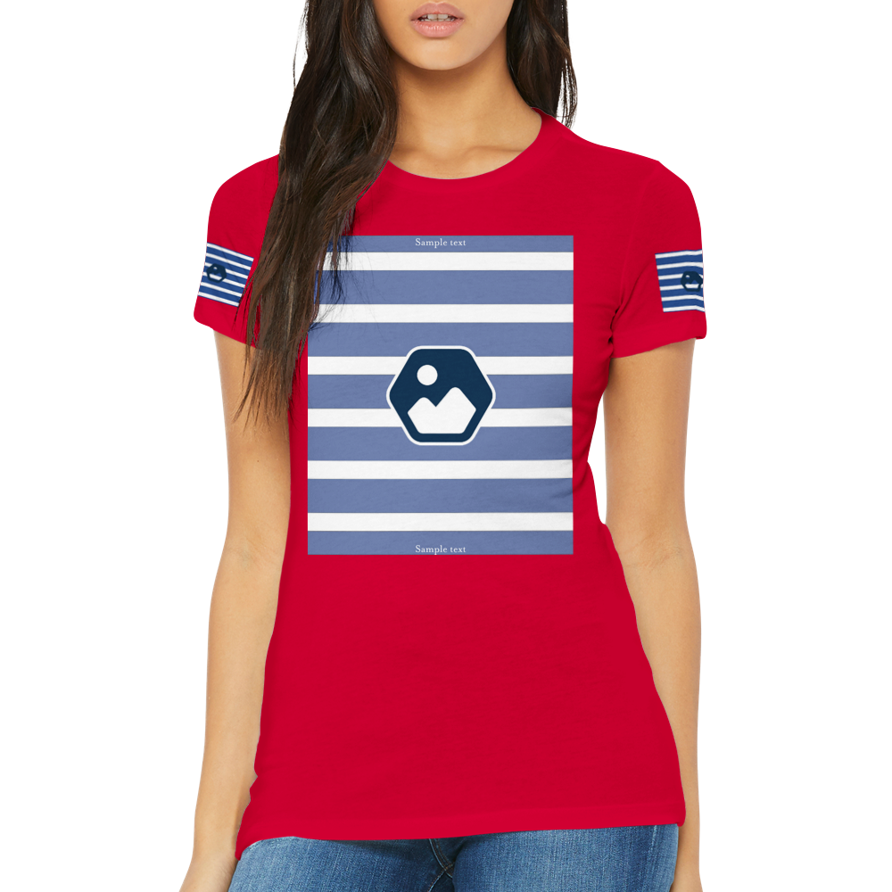 Fully Brandable - Premium Womens Crewneck T-shirt