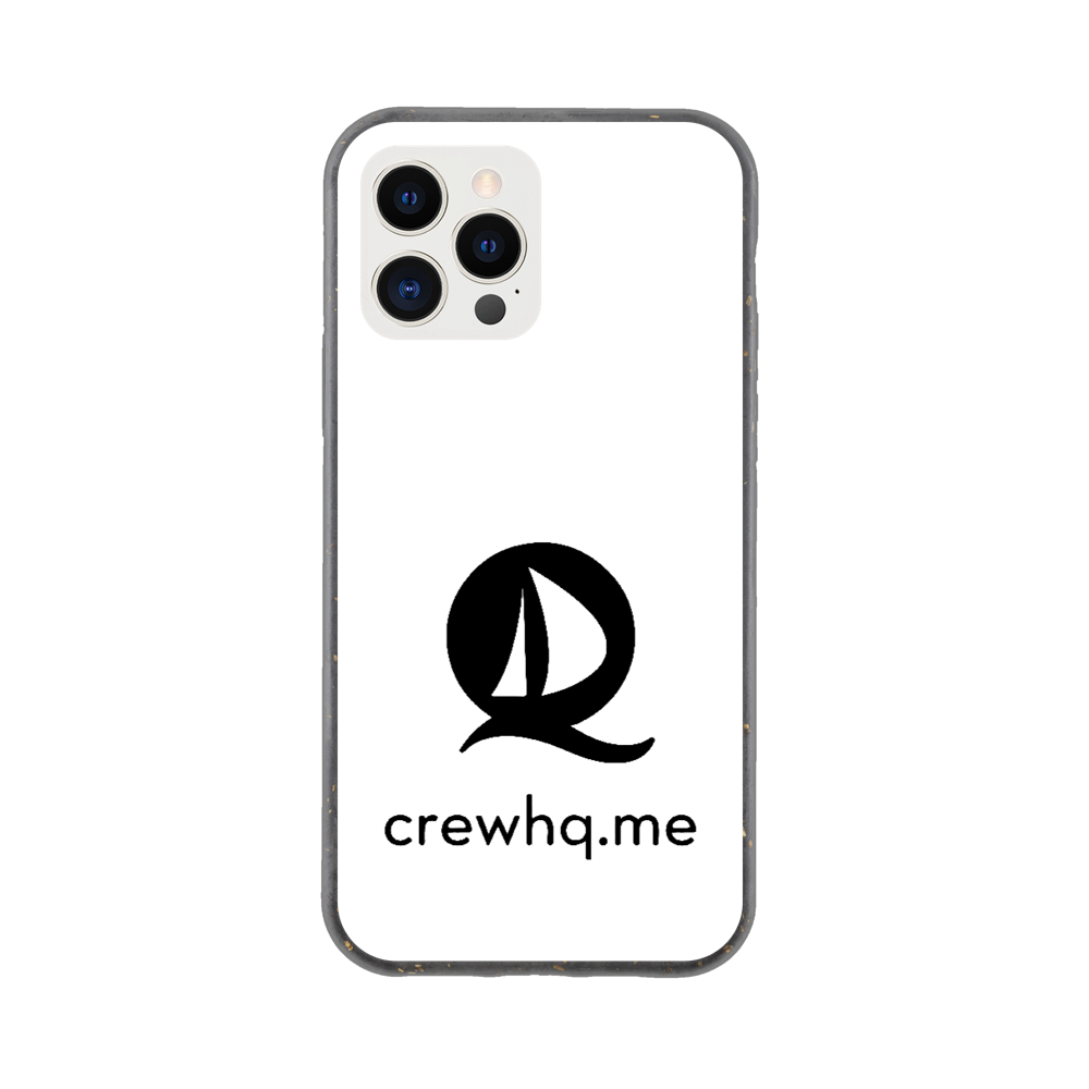 Crew HQ - White Bio Phone Protector Case