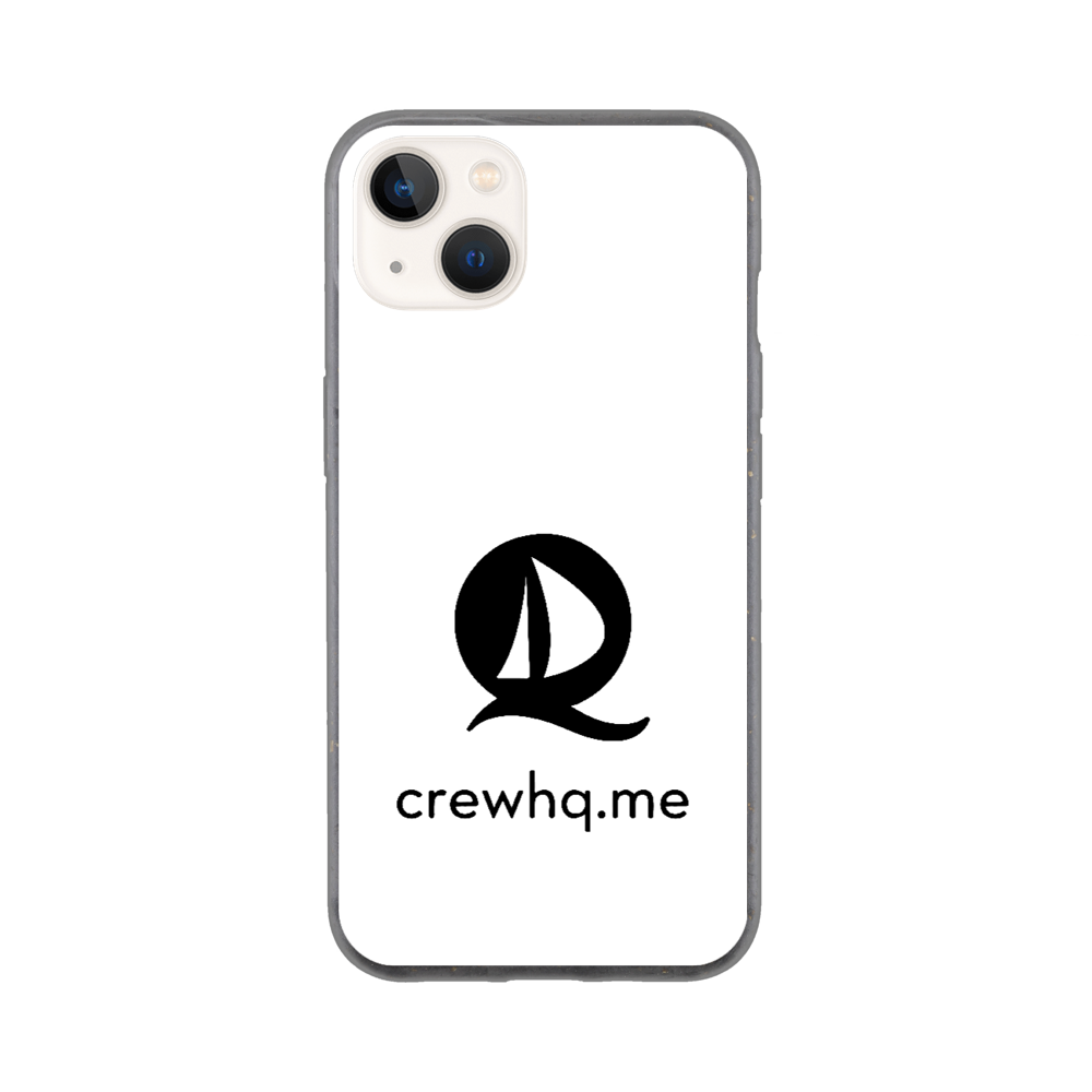 Crew HQ - White Bio Phone Protector Case