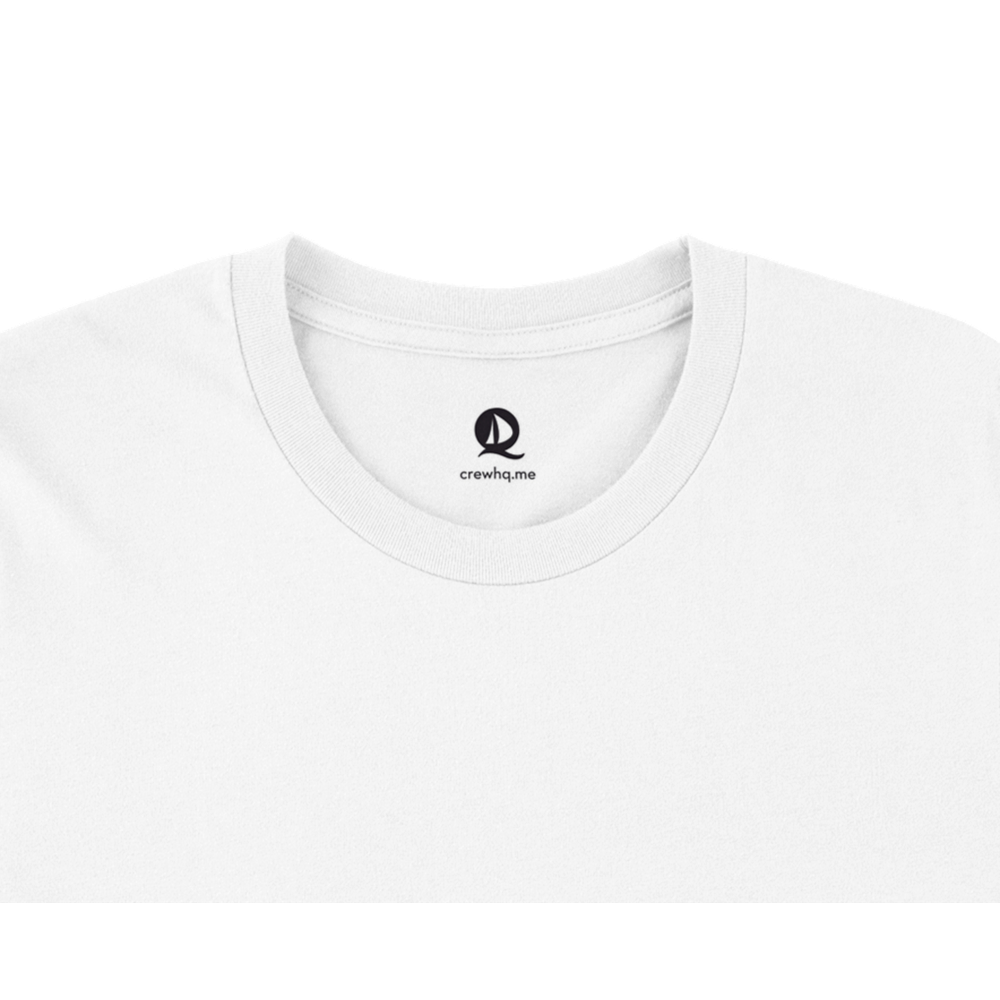 White Fully Brandable - Premium Unisex Crewneck T-shirt