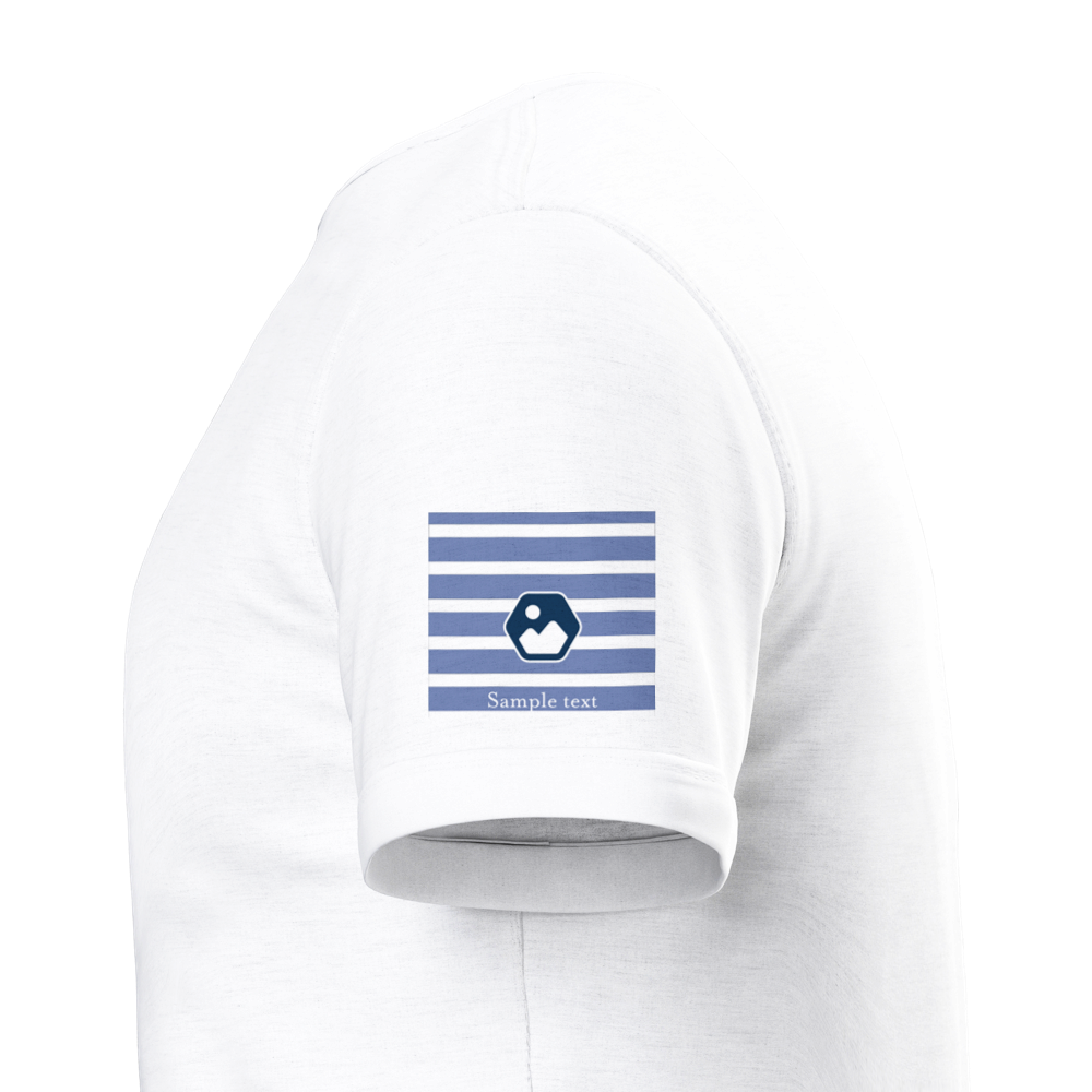 White Fully Brandable - Premium Unisex Crewneck T-shirt