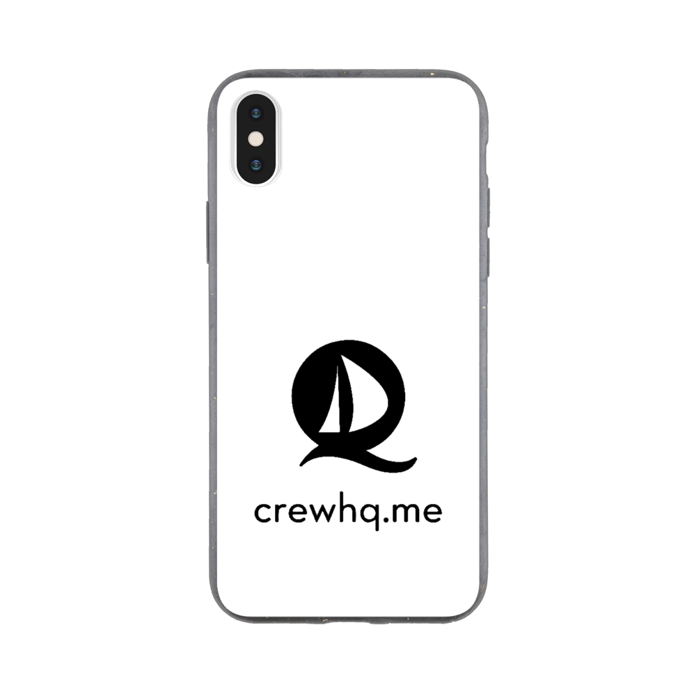 Crew HQ - White Bio Phone Protector Case